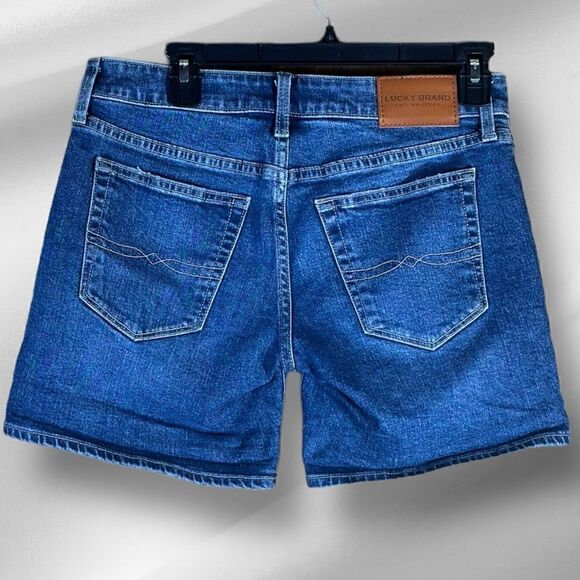 Lucky Brand The Roll Up Denim Shorts Size 2 / 26 📦 - Picture 2 of 6